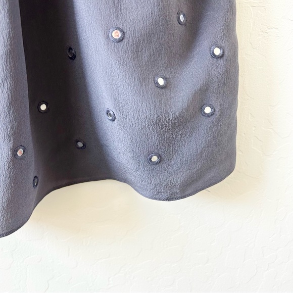 Rebecca Taylor Strapless Silk Dress, Periwinkle Gray, Size 6 Excellent Condition - Picture 4 of 9